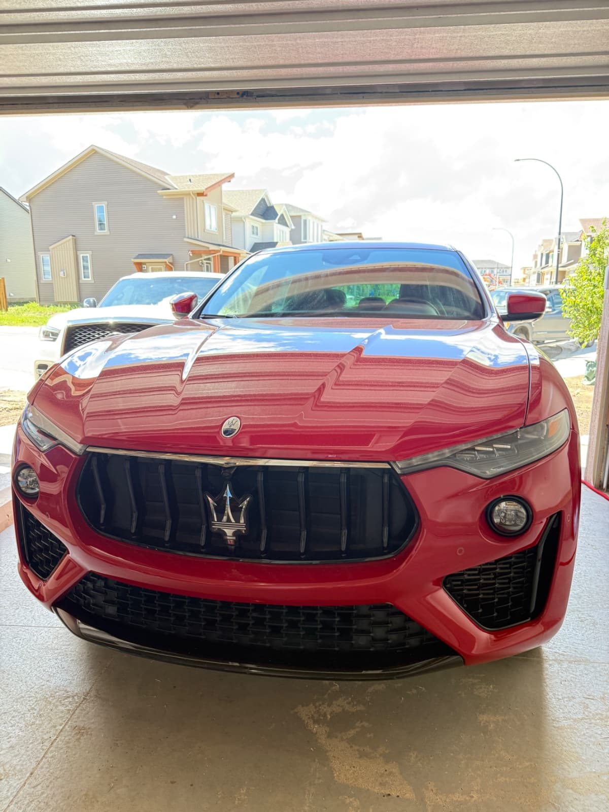 Glossy exterior detailing example
